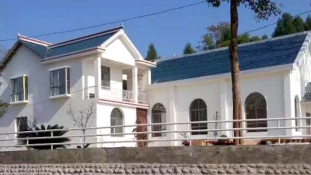 La chiesa dopo la costruzione