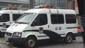 La macchina del poliziotto