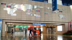 Porta dell'aeroporto di Pudong