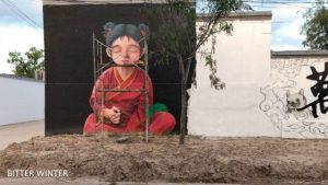 murale in cina