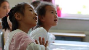 bambini della scuola domenicale