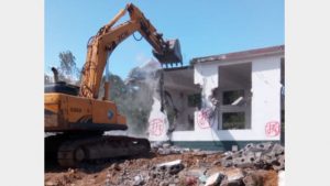 La chiesa delle Tre Autonomie di Caodian demolita