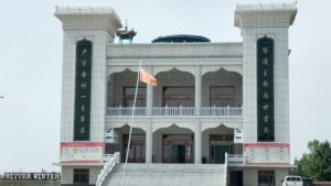La grande moschea Wujiawan dopo le modifiche
