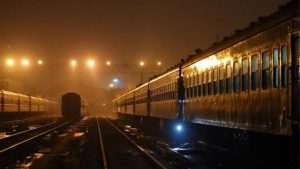 treno speciale di notte