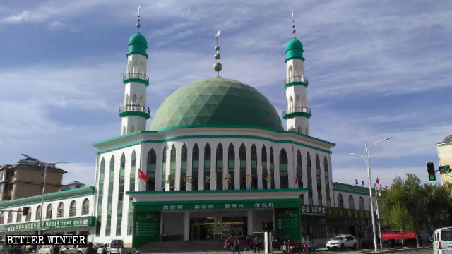 Veduta generale della moschea di Jiayuguan