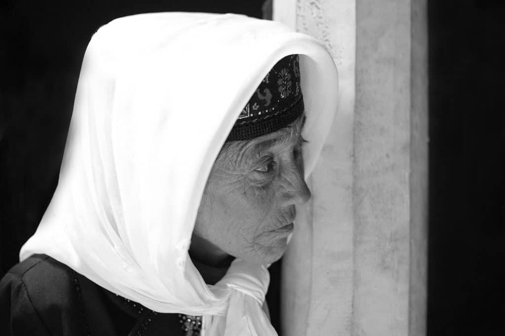 Donna tagika a Tashkurgan, al confine cinese con l'altopiano del Pamir 
