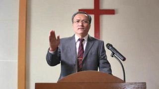 Un predicatore di chiesa