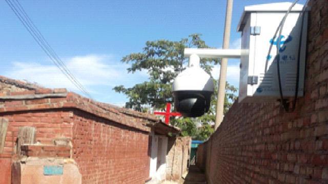 Un luogo di incontro nella provincia del Gansu messo sotto sorveglianza