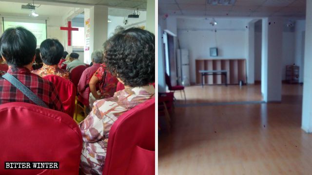 La chiesa delle Tre Autonomie Mount Olive Three prima e dopo la sua chiusura
