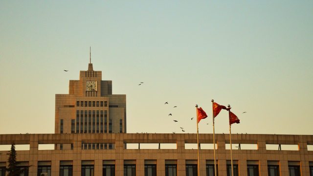 Un'università in Cina