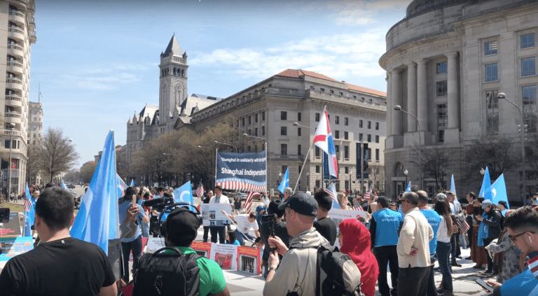 Un momento della manifestazione