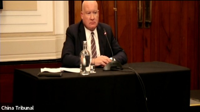 L’analista esperto della Cina Ethan Gutmann al Tribunale di Londra