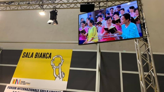La proiezione del film al Salone del Libro