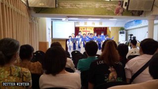 Chiesa Wenxin prima della chiusura