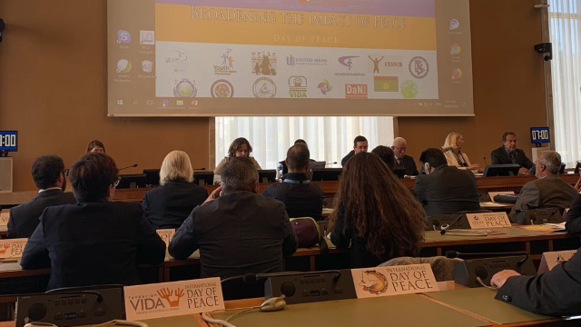 La Giornata internazionale della pace alle Nazioni Unite a Ginevra
