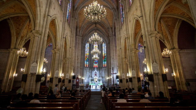 Una chiesa cattolica in Cina