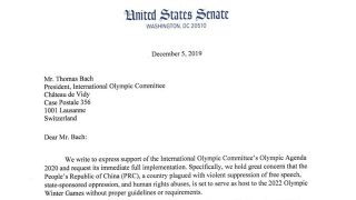 La Cina non deve ospitare le Olimpiadi 2022. Ma il Comitato Olimpico non interverrà affatto