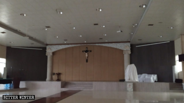 La chiesa Haiyan è stata svuotata