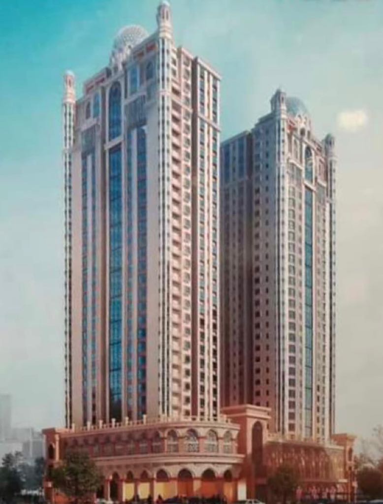 Il complesso residenziale di Chilanbagh, a Korla, parte delle proprietà degli Hamdullah poste sotto sequestro dal PCC