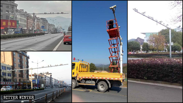 Nel 2019 sono state installate numerose telecamere di sorveglianza in tutta la provincia dello Zhejiang