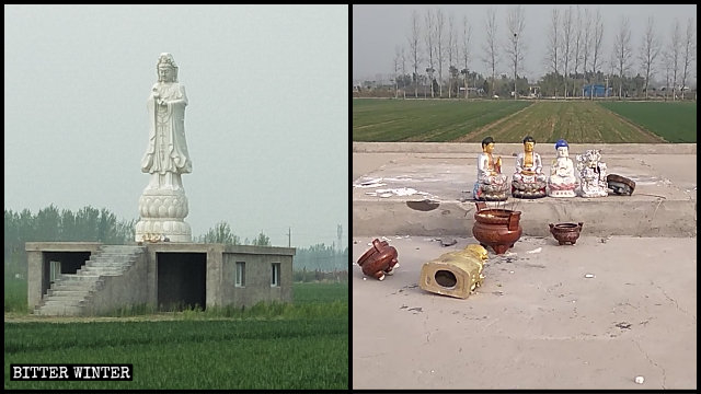 La statua della Guanyin