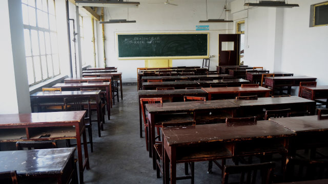 Un aula scolastica