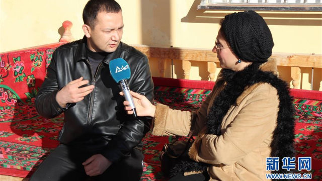 Uno speaker della Nile TV