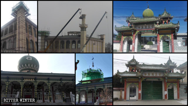 I simboli islamici di diverse moschee-1