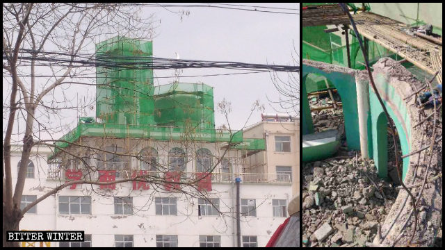 Le cupole della moschea di Shuiluo