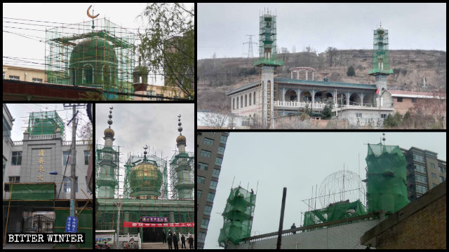 Molte moschee di Pingliang