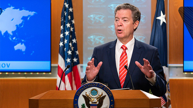 L’ambasciatore Sam Brownback
