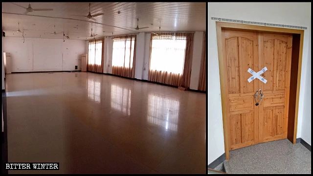 La sala per le riunioni