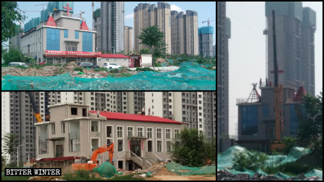 Chiesa delle Tre Autonomie nella municipalità di Jianzhuang