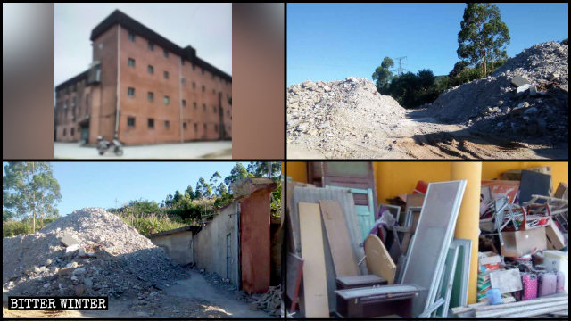 La casa di cura è stata distrutta